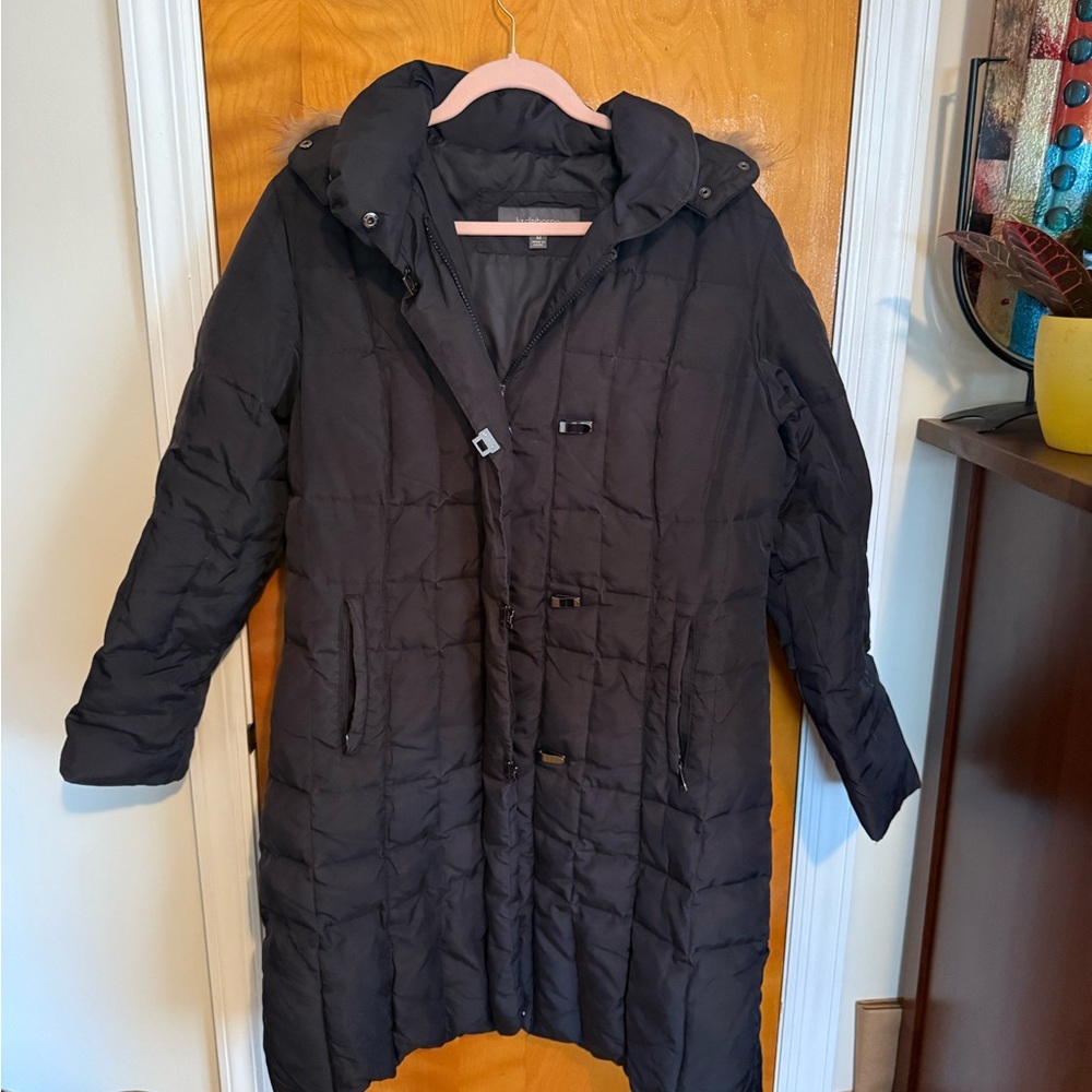 Liz Claiborne Black Puffer Jacket